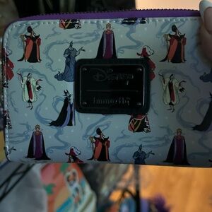 Loungefly Disney Villains Multicolor Wallet